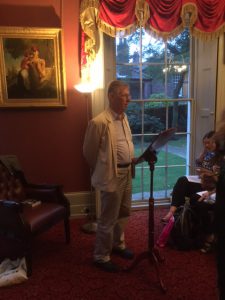 Bob White presented the annual Keats Foundation Lecture at Keats House, Hampstead