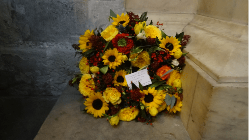 Annual Wreath Laying at Westminster Abbey